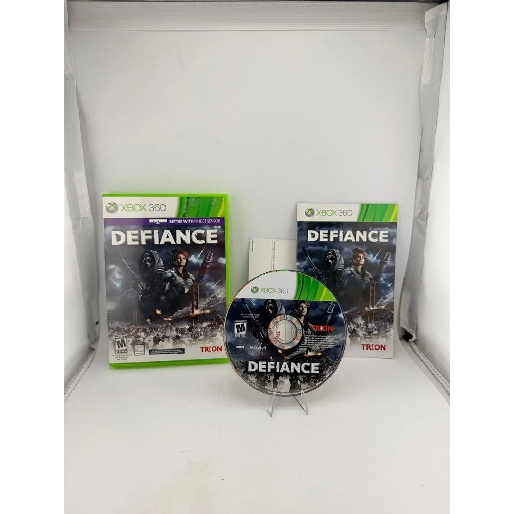 Defiance Microsoft Xbox 360 Game Trion Worlds Sci-Fi Shooter CIB NTSC 2013